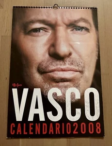 Vasco Rossi Calendario Ufficiale 2008 42 X 29 Cm il Blasco Vascononstop - Foto 1 di 15