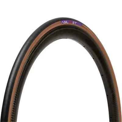 Neumático de bicicleta de carretera Panaracer Agilest resistente y flexible liso 700x28c 28 mm 622 bronceado Japón Foto 1 de 4