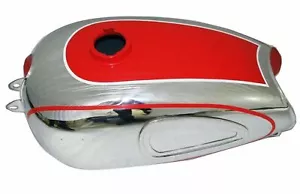 Horex Regina Chrome & Painted Petrol Gas Fuel Tank Reproduction ECs - Picture 1 of 8