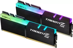 G.SKILL TridentZ RGB 32GB (2x16GB) 3600 MHz (16-16-16-36) DDR4 *CL16* - Picture 1 of 4