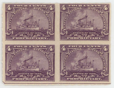 US Rev Scott #RB30 Block of 4 | Mint H | F/VF Fine/Very Fine - Image 1 of 2
