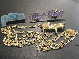 PRINCE Purple Rain 80's Tour - Pinback Button Anstecker, Pin Anstecker und Halsketten - Bild 1 von 12