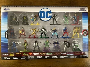 DC Jada Nano Metalfigs 20 Pack Set - BIZZARO, BATMAN, DOOMSDAY, SUPERMAN, LOBO - Picture 1 of 6
