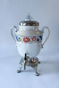 VINTAGE ROYAL ROCHESTER FRAUNFELTER ELEKTRISCHER KAFFEE PERKOLATOR GLANZGESCHIRR, NY 1924 - Bild 1 von 11