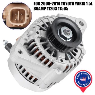 ECCPP Alternator for Toyota Yaris 1.5L 2006 2007-2014 11203 11505 27060-21150 Foto 1 de 4