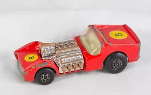 1970 Matchbox Superfast "No.19 Road Dragster" Lesney RED - Picture 1 of 3