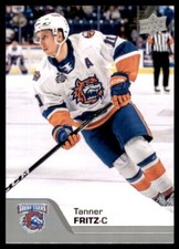 2020-21 AHL Base #87 Tanner Fritz - Bridgeport Sound Tigers