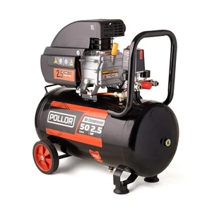 POLLOR 50L Air Compressor 9.6 CFM 2.5HP 8 Bar 115psi Direct Drive 50 Litre Tank - Picture 1 of 5