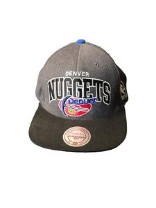Mitchell & Ness NBA Denver Nuggets Hardwood Classics Cap Hat. Basketball 80s 90s - Picture 1 of 6