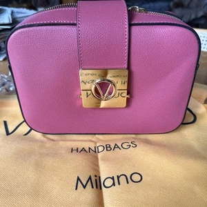 Valentino Taschen von Mario Valentino, neu mit Etikett, authentisch, hergestellt in Italien pflaumenrosa 745 $ - Bild 1 von 14