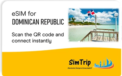 eSim Virtual SimCard Internet Dominican Republic - Image 1 of 4