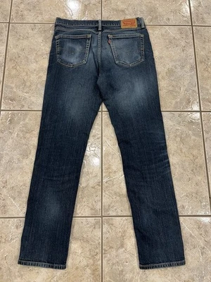 Men's 36X34 Levi's 541 Jeans Distressed Dark Wash Blue Athletic Taper Fit GREAT - Image 1 of 4