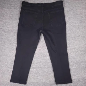 Lucky Brand Jeans Mens 42x25 Black Athletic Fit Straight Leg Los Angeles HEMMED - Bild 1 von 15