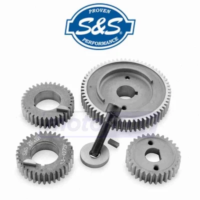 S&S Cycle Cam Gear Drive Kit for 2007-2017 Harley Davidson FXDWG Dyna Wide rv Foto 1 de 4