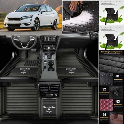 For Honda Clarity Car Floor Mats Custom Waterproof Luxury Carpets Auto Liner - Image 1 of 4