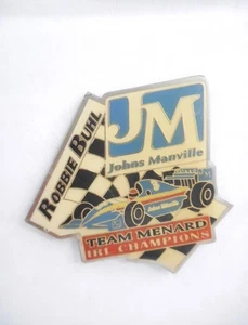 INDY CAR CART RACING HAT PIN LAPEL PIN - ROBBIE BUHL IRL CHAMP 1" - Picture 1 of 1