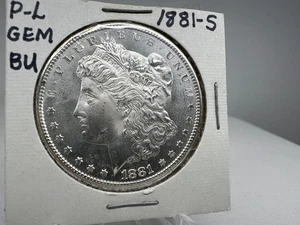 Dólar de plata Morgan 1881-S - Imagen 1 de 2