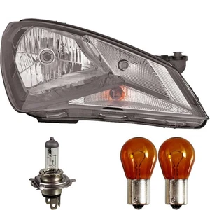 Scheinwerfer rechts für Seat Mii Bj. 11->> schwarz H4 inkl. PHILIPS Lampen - Bild 1 von 1