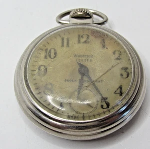 WESTCLOX SCOTTY Shock Resistant Pocket Watch - Works USA #W1-77 - Picture 1 of 8