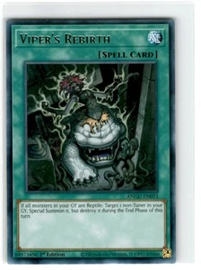 Yu-Gi-Oh! Viper's Rebirth Rare 1stEdition Lightly Played - Picture 1 of 2