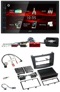 JVC USB Bluetooth Lenkrad DAB 2DIN Autoradio für Mazda 3 09-13 Can-Bus - Bild 1 von 11