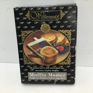 Wolferman's MUFFIN MASTER English Muffin Splitting Tool Slicer  - Picture 1 of 10