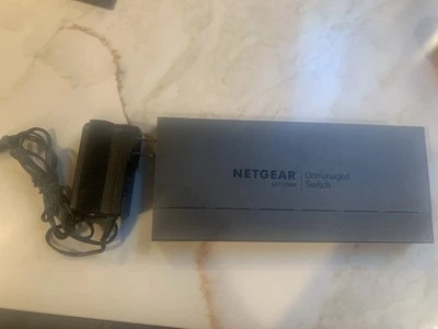 NETGEAR GS110MX-100NAS Ethernet Switch, 10 Port - Black - Image 1 of 4