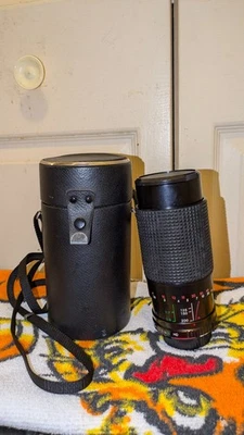 Albinar Lens Adg 55MM Macro Zoom 80-200MM 1:3.9 With Case And Lens Caps - Image 1 of 4