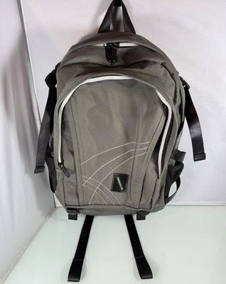 Bolsas de centavos gris multi bolsillo EDC a prueba de olores viaje trabajo dos compartimentos mochila Foto 1 de 4