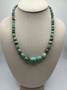 Jay King Natural Sacred Cloud Mountain Turquoise Sterling Silver Necklace - Picture 1 of 7