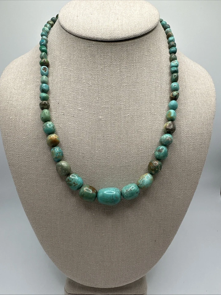 Jay King Natural Sacred Cloud Mountain Turquoise Sterling Silver Necklace - Image 1 of 4