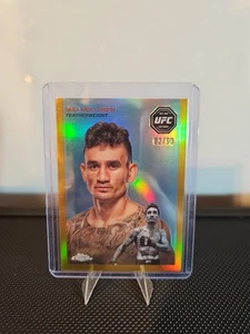 2024 Topps Chrome UFC 1954 Topps Gold Refractor /50 Max Holloway #FFT-9 - Picture 1 of 3