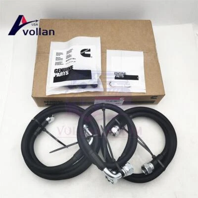 Cummins 5.9L 48RE Transmission Cooler Hoses Kit For 03-07 Dodge Ram 2500 3500 - Image 1 of 4