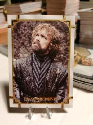 2021 Game of Thrones Iron Anniversary Parallel #26 Tyrion Lannister /99 Gold  - Image 1 of 4