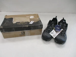 GORE TEX SOLOMON X ULTRA ORTHOLITE TRAIL SHOES MENS SIZE 9.5 GRAY L3986720031 - Picture 1 of 11