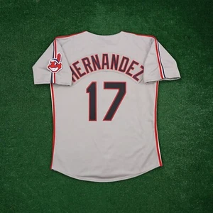 Keith Hernandez 1990 Cleveland Indians Grey Road Herren Cooperstown Trikot - Bild 1 von 6