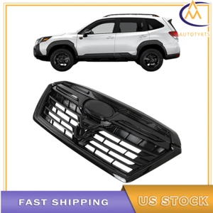 For 2022 2023 2024 Subaru Forester Front Sport Grille Grill J1010SJ260 Black - Picture 1 of 13