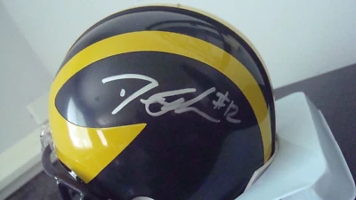 Devin Gardner AUTOGRAPHED MICHIGAN WOLVERINES Mini Helmet SIGNED  - Image 1 of 2
