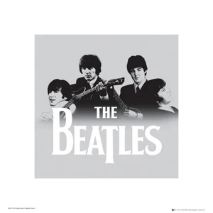The Beatles - Art Print / Poster (John,Paul, George & Ringo) (Size: 16" X 16") - Picture 1 of 1