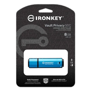 Kingston IronKey Vault Privacy 50 USB-Stick USB-C 3.2 16GB 32GB 64GB 128GB 265GB - Bild 1 von 32