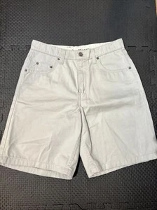 Levis Black Label Tab Shorts Men’s Size 30 Light Khaki Flat Front Cotton - Imagen 1 de 4