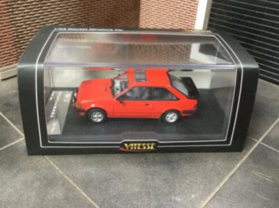1:43 Ford Escort XR3i Red XR3 Mk3 Ltd Edition 1983 RHD Vitesse Diecast Car - Image 1 of 4