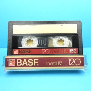 🍒 1x BASF metal IV 120 * IEC IV Type 4 * Cassette Kassette кассета * 1982 . - Picture 1 of 4