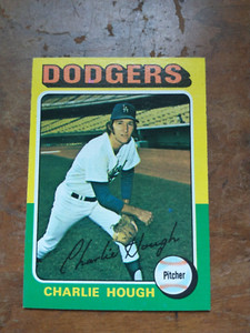 1975 Topps #71 Charlie Hough (NRMT)
