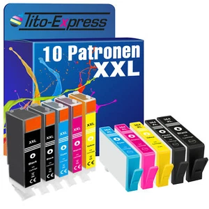Patronen 10er Sets für HP364 Canon PGI-520/521 525/526 550/551 570/571 580/581 - Bild 1 von 198