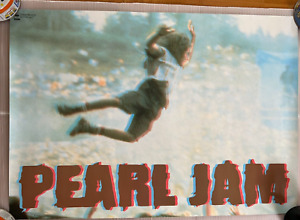 PEARL JAM Live Record Against(1993) Japan Sony Original Promo Poster A2(16x23)