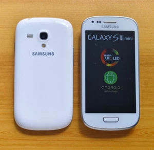 Samsung Galaxy S III Mini GT-I8190 GPS Wi-Fi 5MP 1GB RAM 8GB ROM Android Phone - Picture 1 of 8