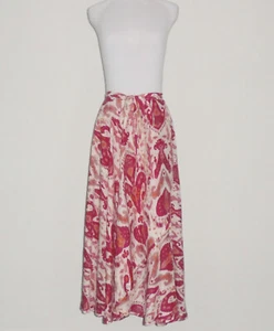 BEAUTIFUL SASS&BIDE SILK WRAP MAXI SKIRT AUS/UK 10 US 6 "ALL TOGETHER NOW" - Picture 1 of 15