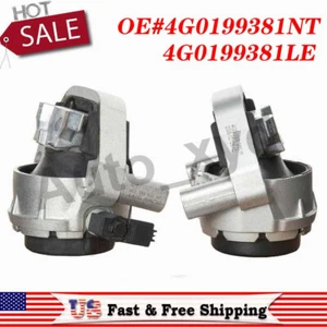 4G0199381 L+R Engine Mounts For Audi A6 A7 3.0L V6 A/T Quattro 3.0L 2012-2018 - Picture 1 of 7