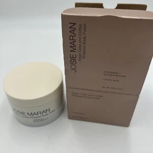 New Josie Maran Argan Cake and Coffee Whipped Body Polish Mocha Whip 10 oz. - Picture 1 of 9